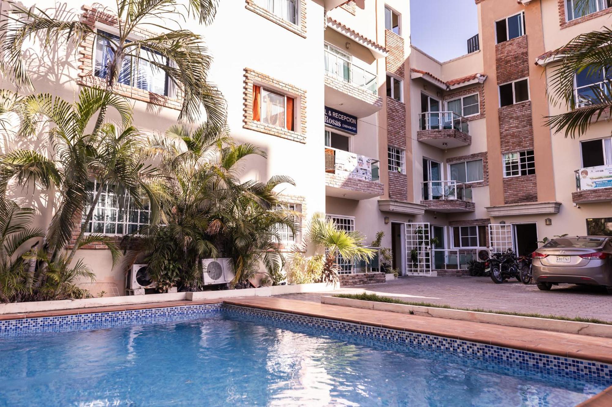 Hostal Las Rosas De Punta Cana Bagian luar foto