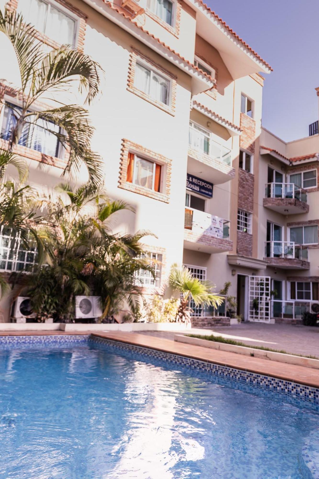 Hostal Las Rosas De Punta Cana Bagian luar foto